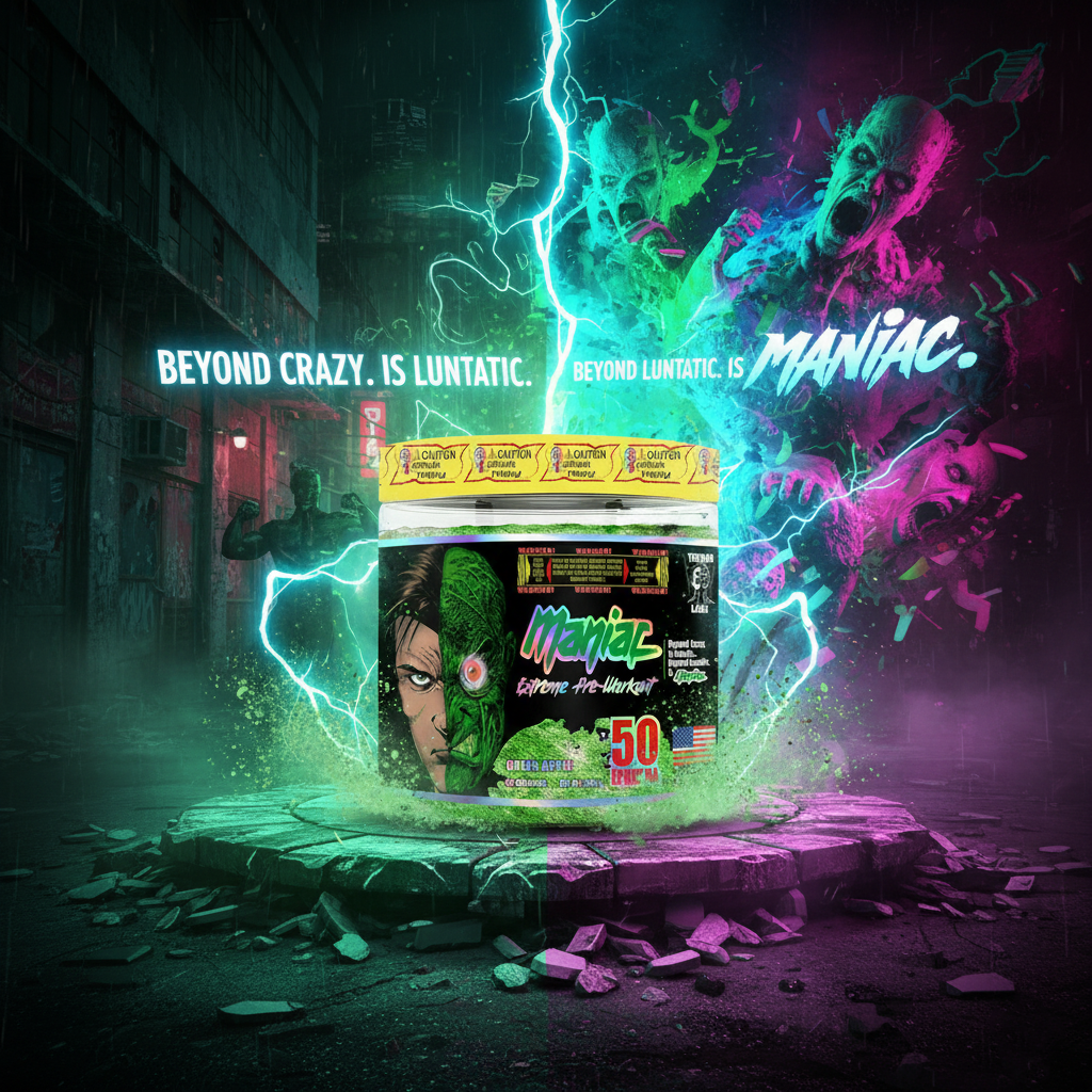 MANIAC High-Intensity Pre-Workout 30serv